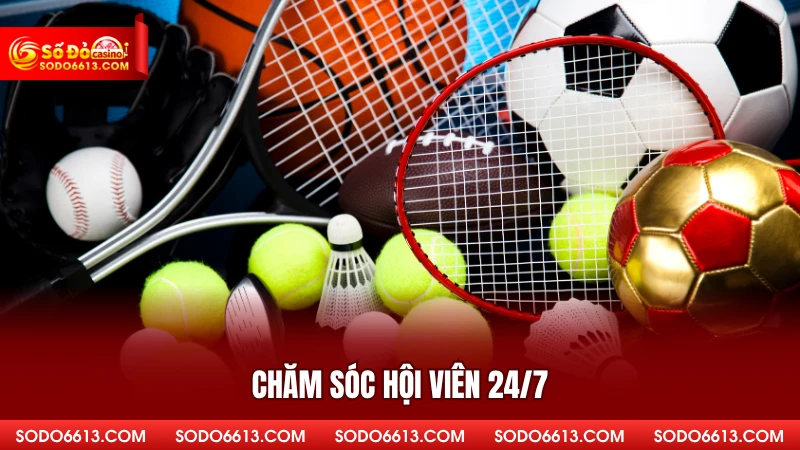Chăm sóc hội viên 24/7